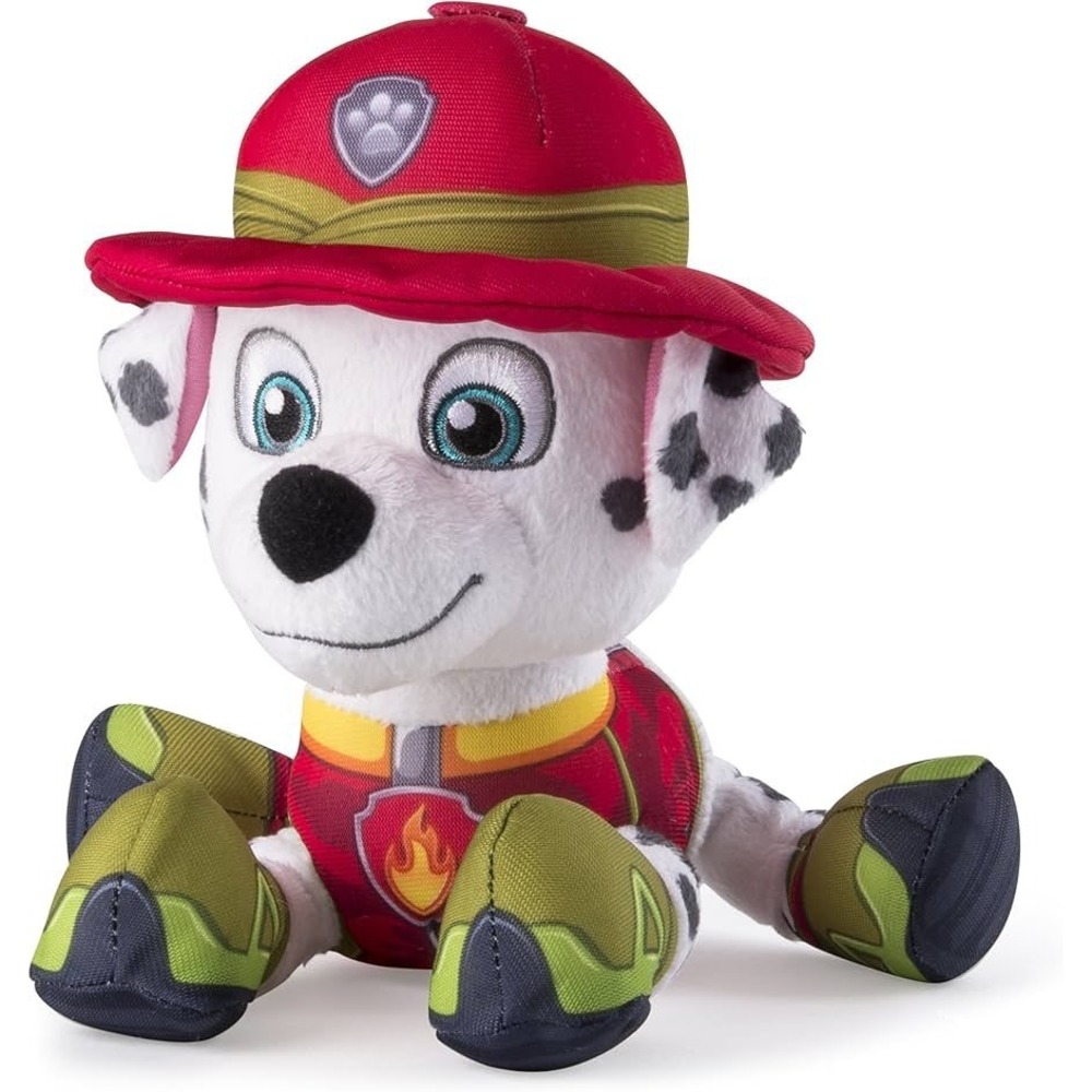 Paw Patrol Jungle Rescue Marshall 8 Inch Plush Dalmatian Fire Dog Spin Master